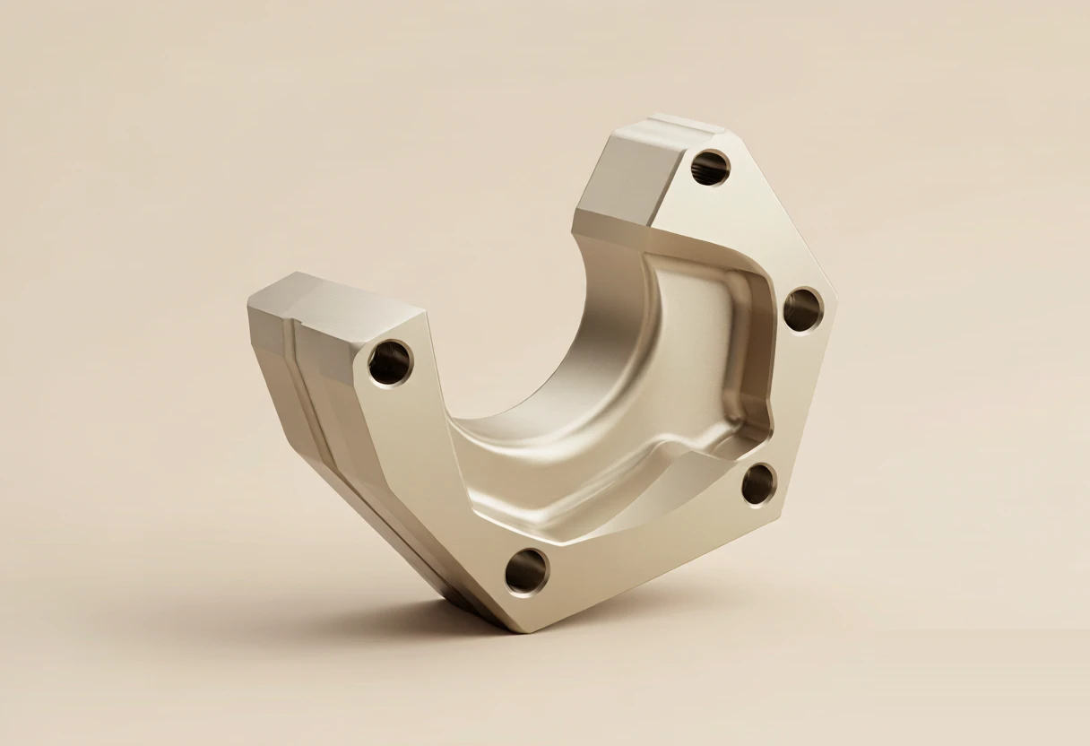 Aluminum 5-axis satellite bracket