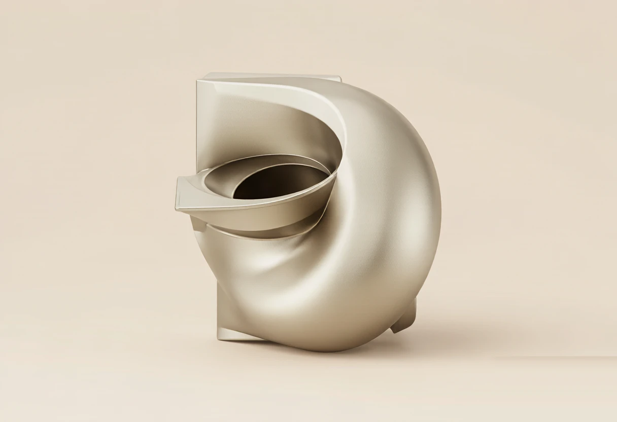 Aluminum 5-axis turbo volute