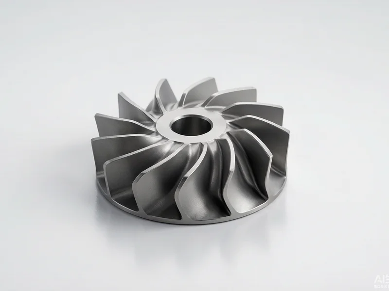 Precision machined blade component
