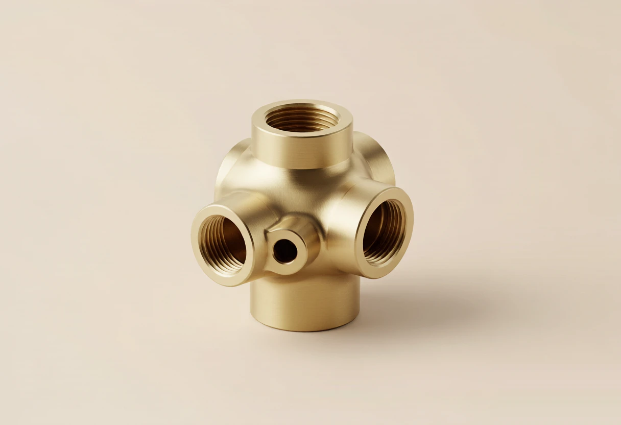 Brass valve body