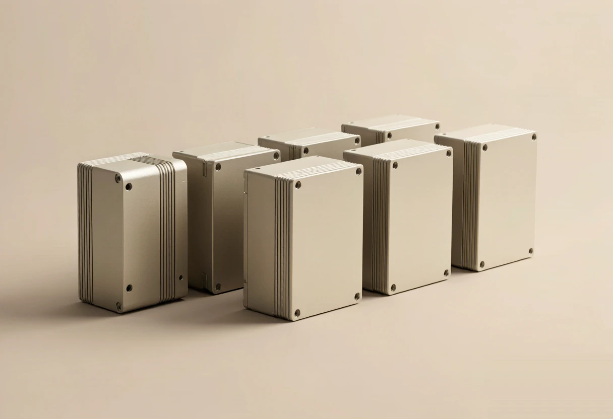 High volume aluminum housings