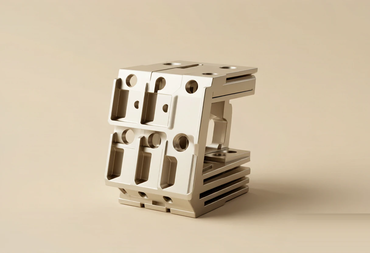 Mass production aluminum brackets