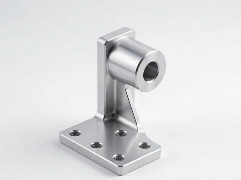 Aluminum mounting brackets CNC machined