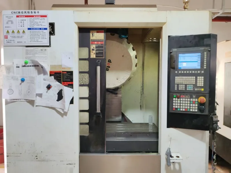 Jiafu JF-500 CNC drill-tap machining center at Eternal CNC factory
