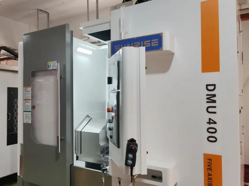 Sunrise DMU 400 CNC-5AX1S 5-axis machining center at Eternal CNC factory, Shenzhen China