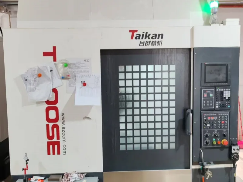 Taikan T-500S drill-mill machining center at Eternal CNC factory
