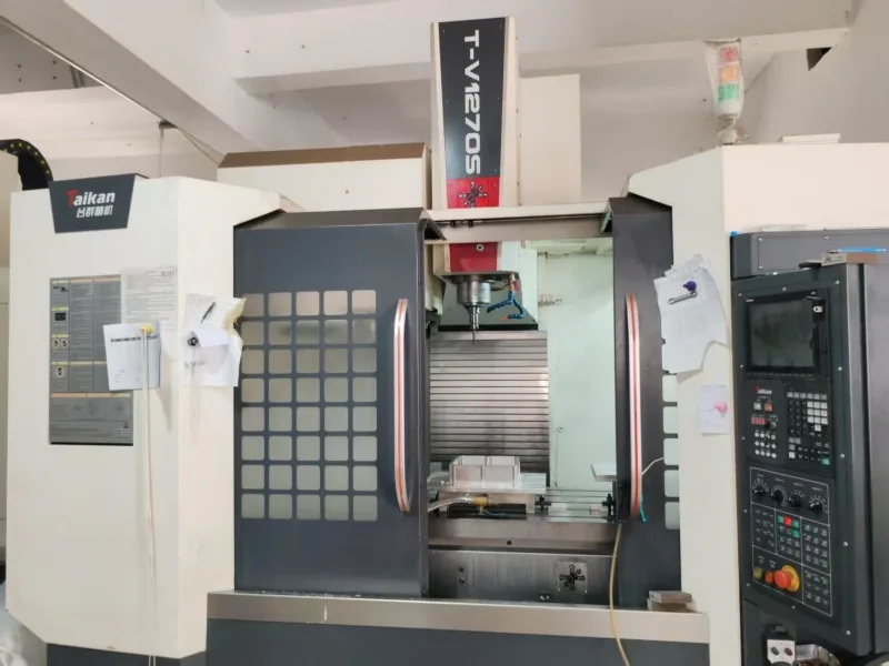 Taikan T-V1270S heavy-duty vertical machining center at Eternal CNC facility