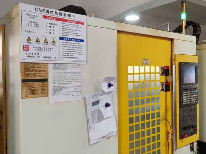 XINTENGHUI CNC XTH-T540 mold engraving machining center at Eternal CNC factory
