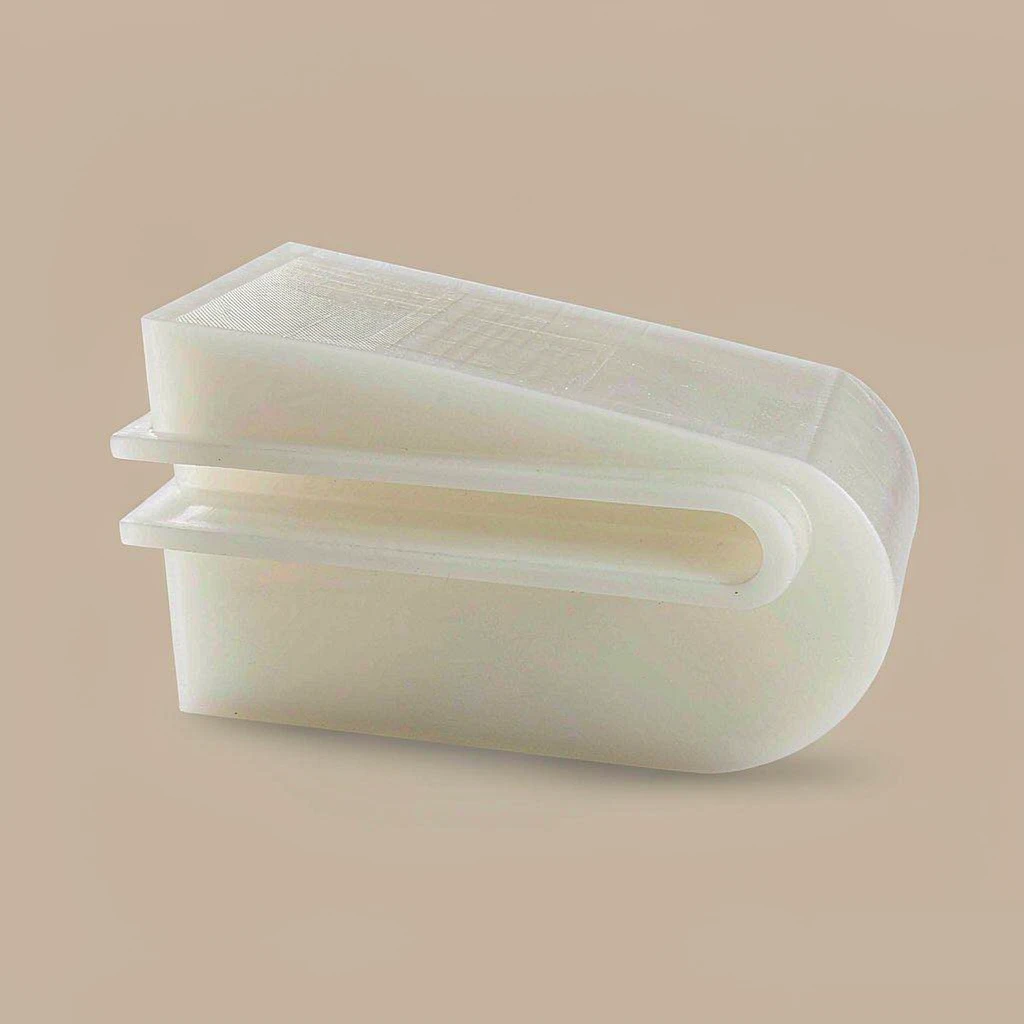 UHMW-PE machined part – 3D render