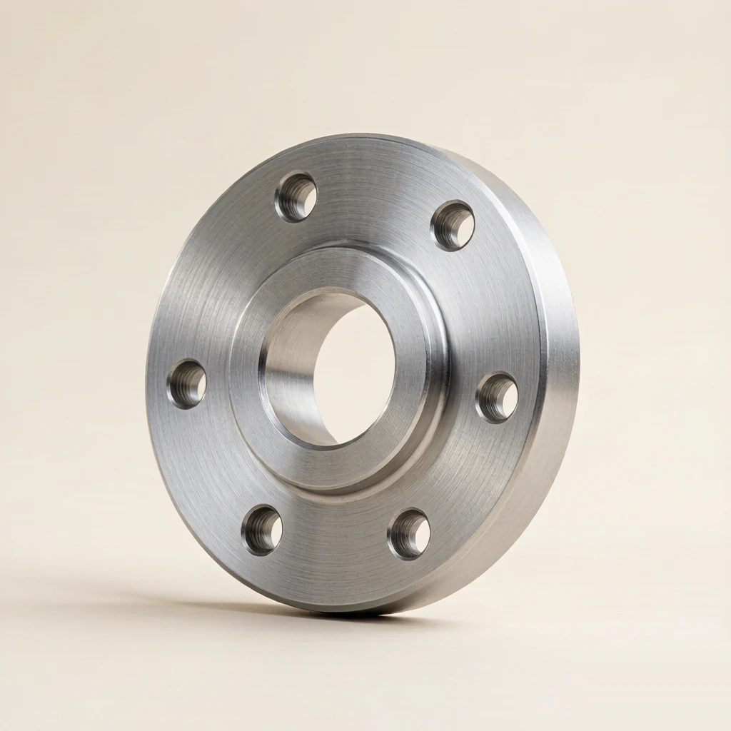 6061 aluminum CNC turned flange