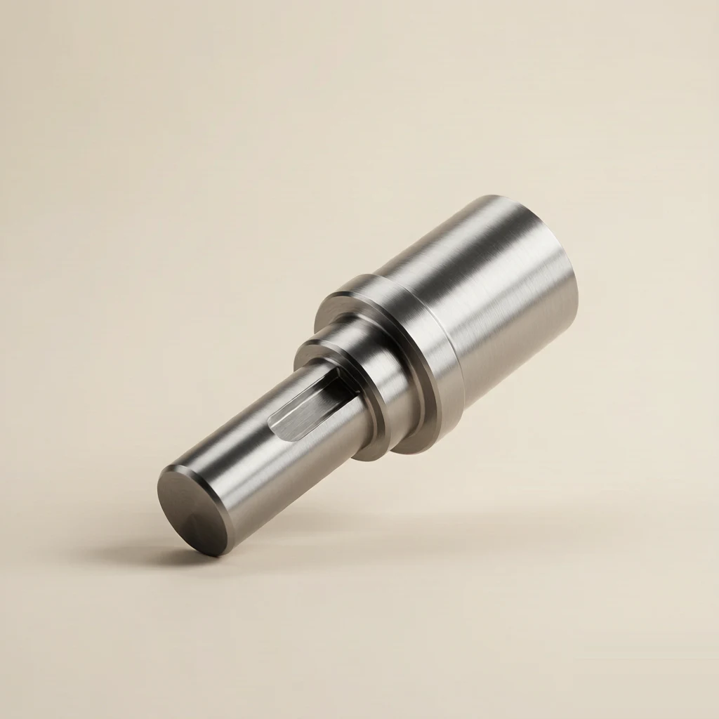 316L stainless steel CNC turned pump shaft
