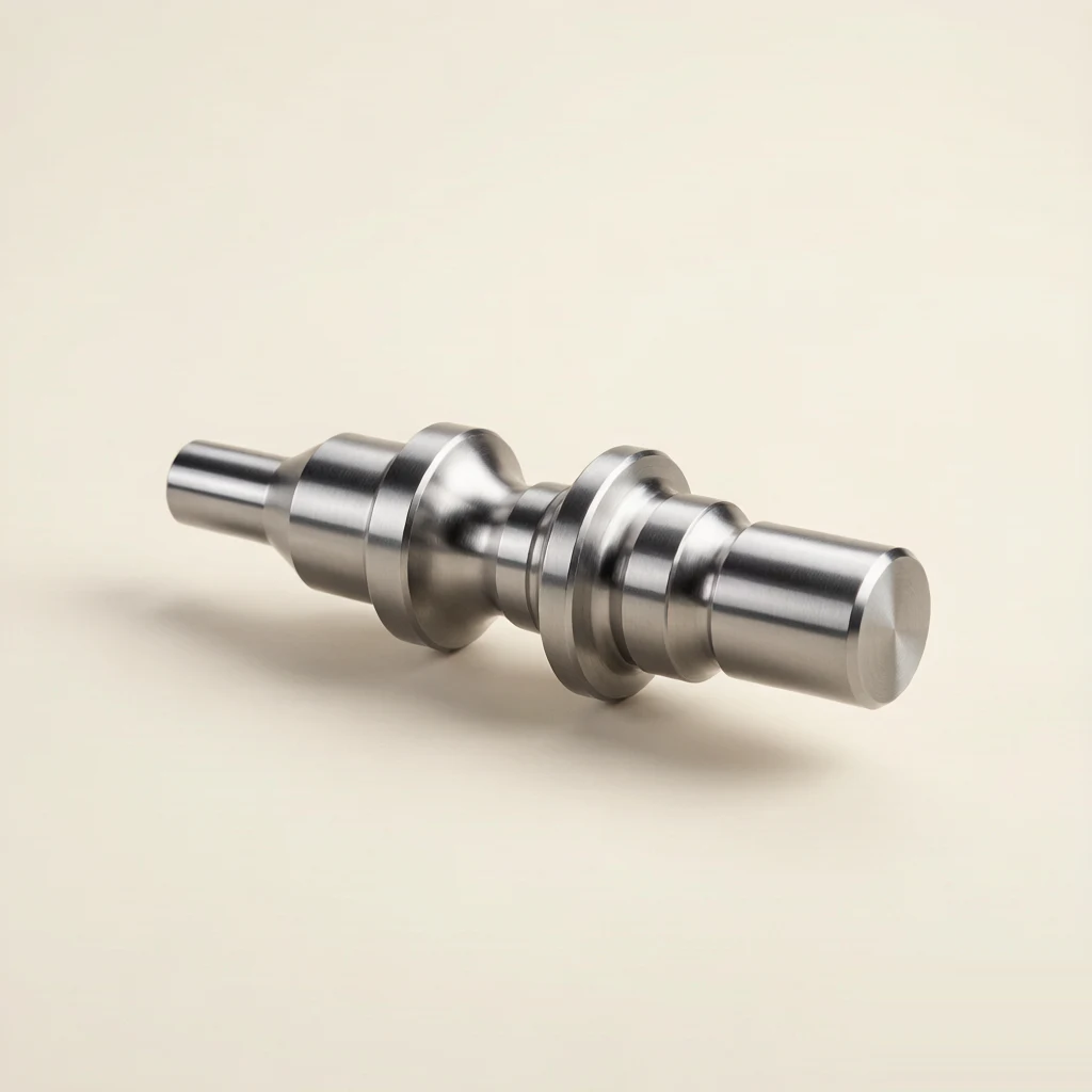 4140 steel CNC turned stepped shaft